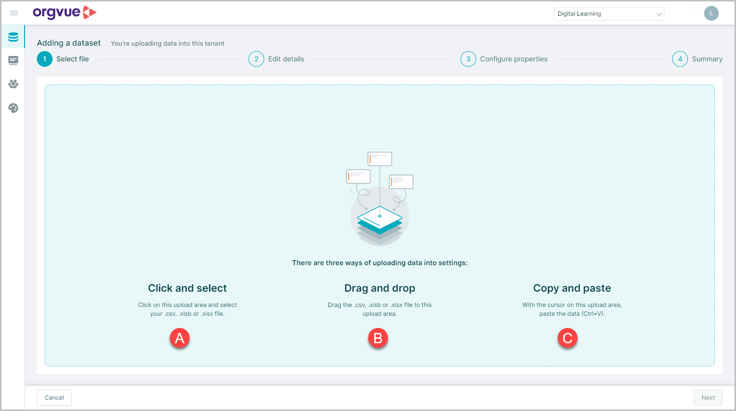 Files | Orgvue Settings User Guide