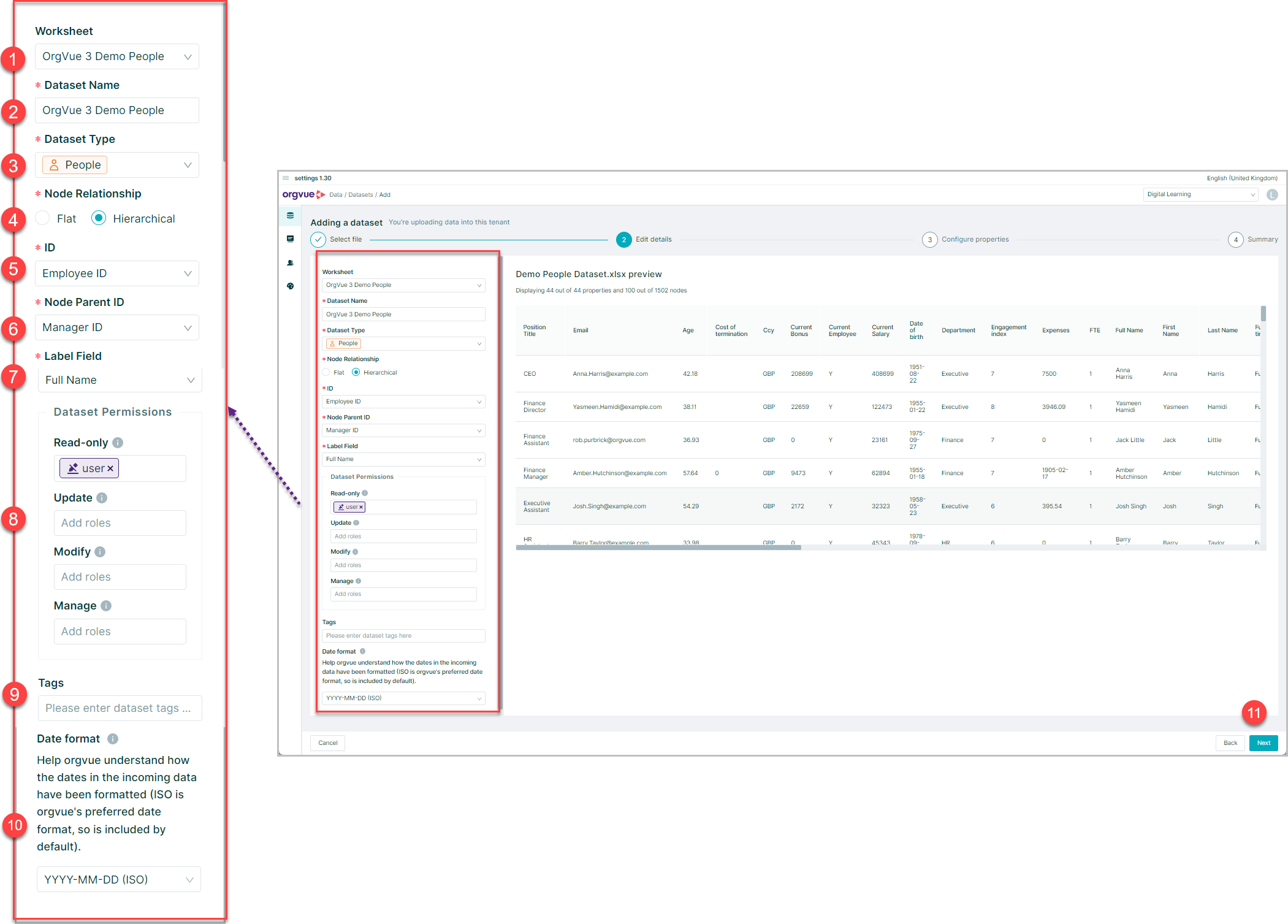 Files | Orgvue Settings User Guide