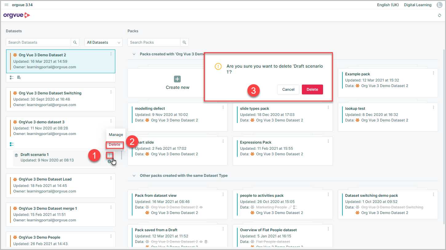 Views and Drafts | Workspace User Guide