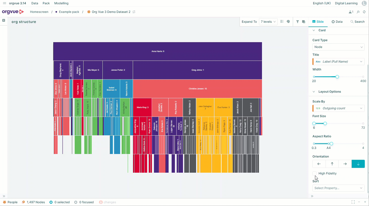 Tree Slide | Workspace User Guide