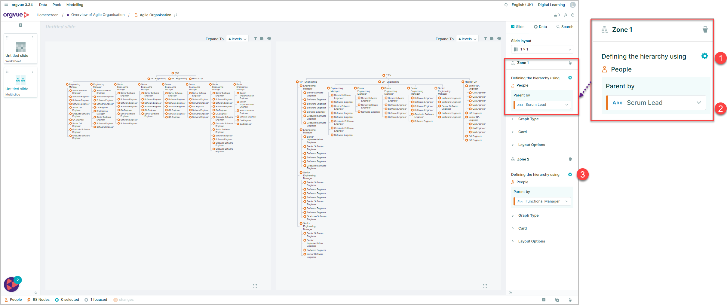 Multi Slide | Workspace User Guide