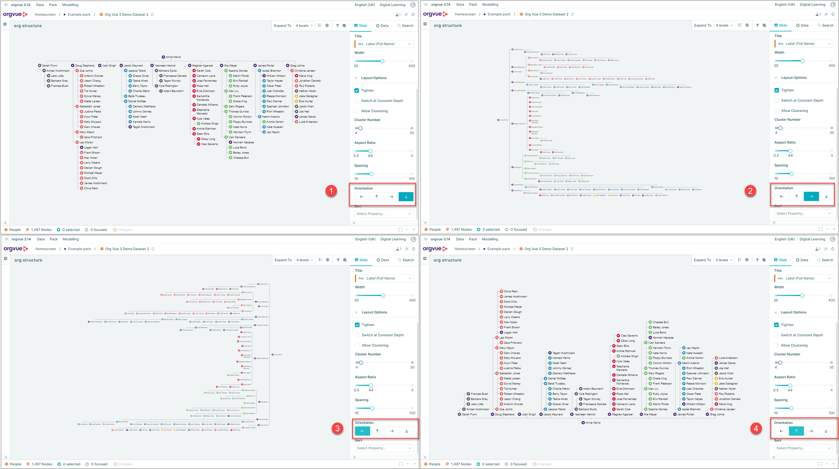 Tree Slide | Workspace User Guide