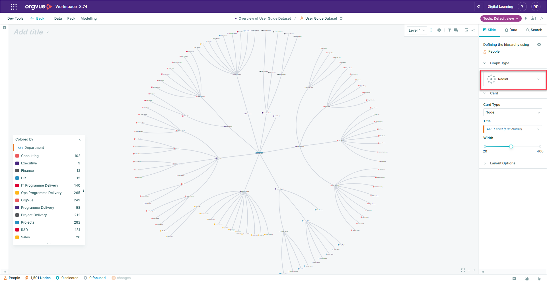 Tree Slide | Workspace User Guide