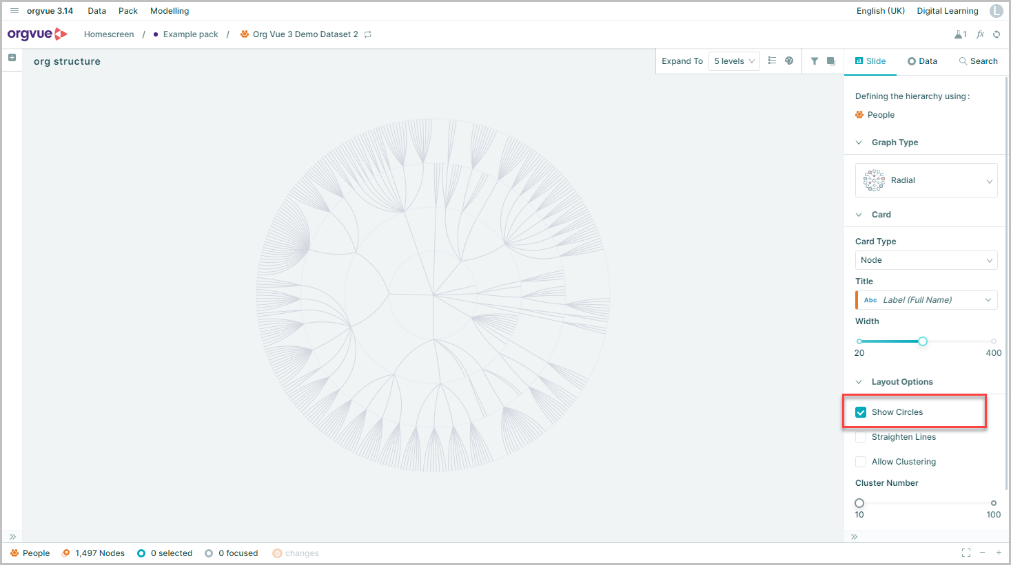 Tree Slide | Workspace User Guide