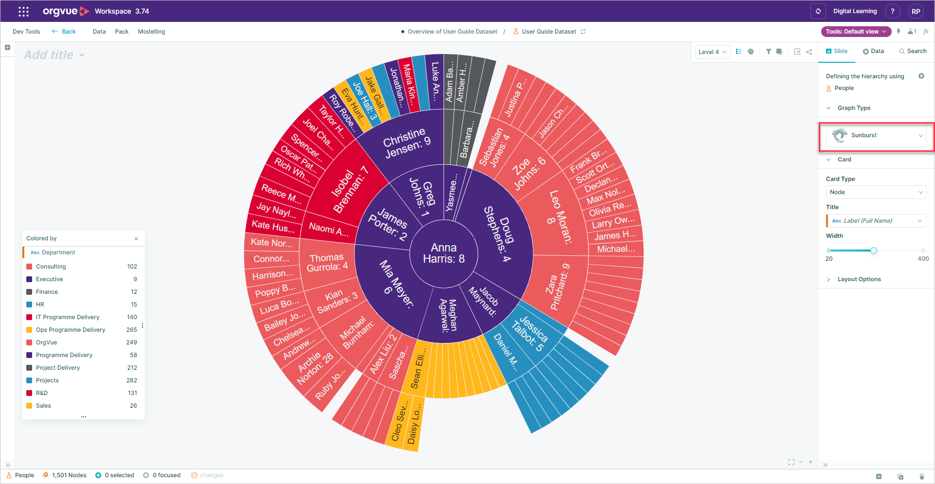 Tree Slide | Workspace User Guide