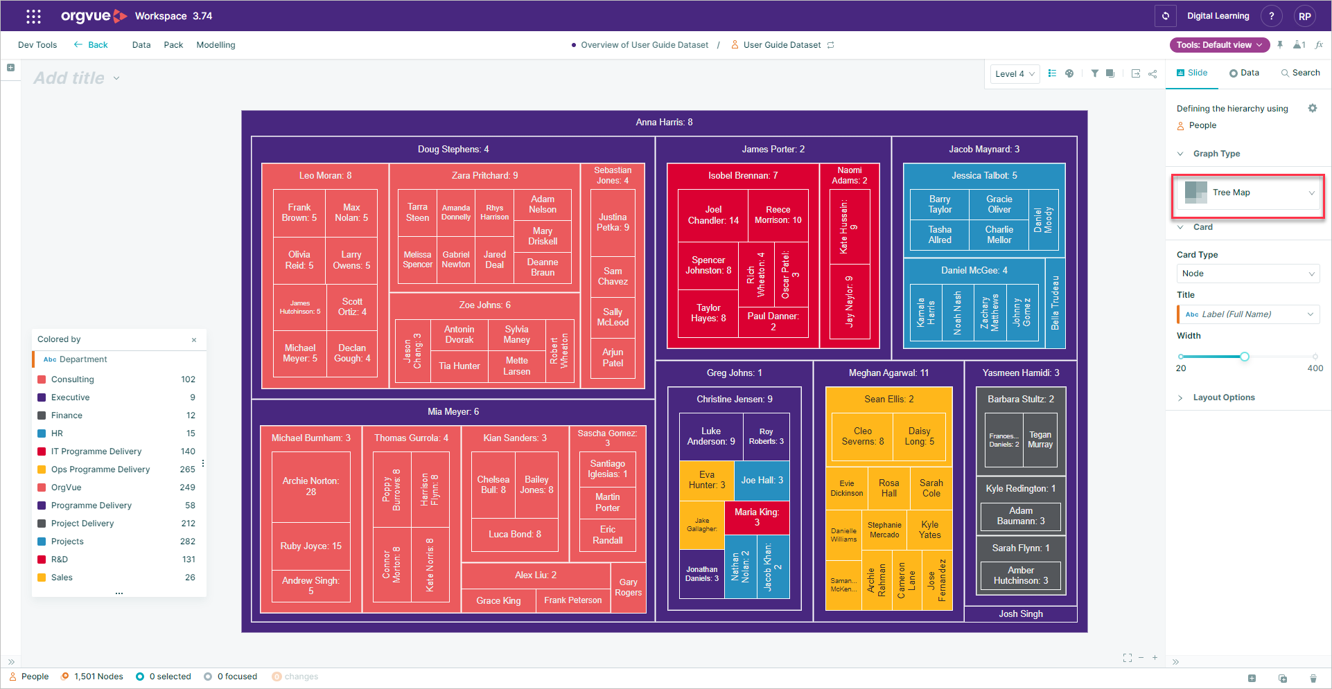 Tree Slide | Workspace User Guide